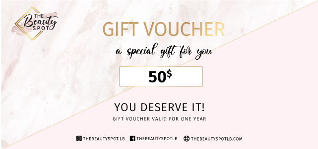THE GIFT OF BEAUTY - 50$ GIFT CARD